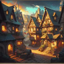 Housing inside a Titan Saga: Idle district