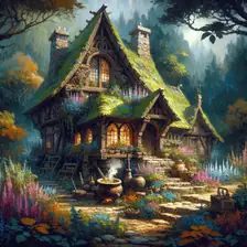 The herbalist hut, one Titan Saga: Idle profession branch